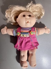 Poupée patouf cabbage patch kids fille chiffon vintage parlante