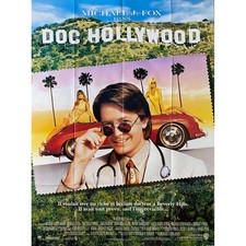 DOC HOLLYWOOD French Movie Poster  - 47x63 in. - 1991 - Michael Caton-Jones, Mic