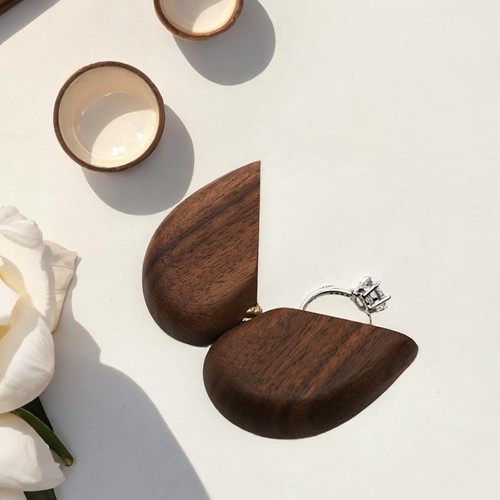 Boîte bagues mariage - boîte, à