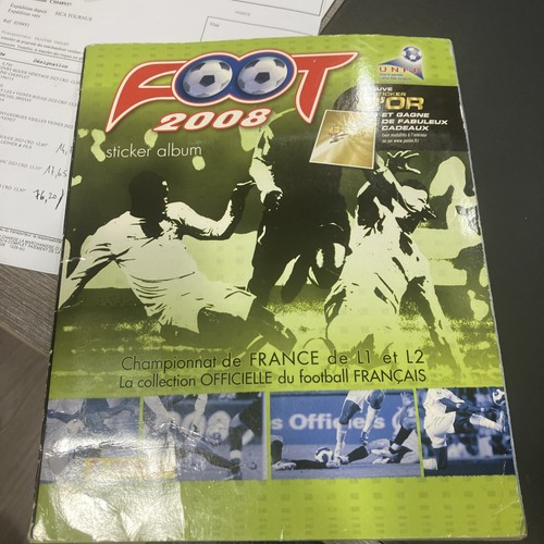 Album panini foot championnat - foot,