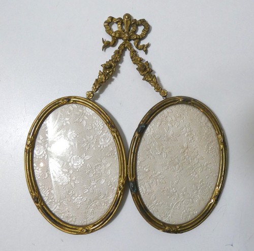 Diptyque ancien cadre photo - , à