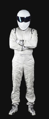 Stig white costume kart racing - white,