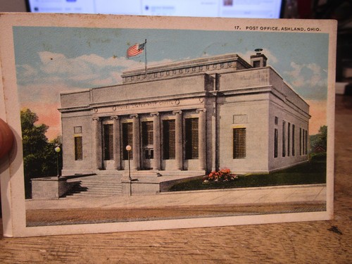 Old ashland ohio - g6, postcard