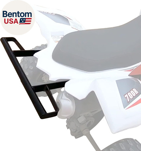 Aluminum rear wide grab bar - aluminum,