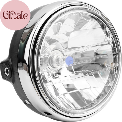 Main headlight black metal - main,
