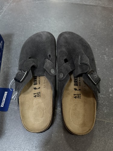 Birkenstock boston charcoal - boston,