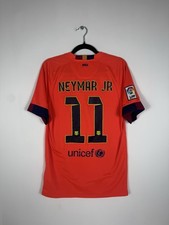 FC Barcelona 2014-2015 Away Jersey – Neymar Jr N°11 Nike 610595-672 S