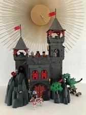 17 ⚜️ Jouet Playmobil Le Château, La Forteresse du Dragon Rouge Réf: 3269