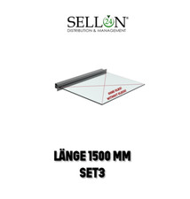 Aluminium Auvent / Marquise Haustürvordach Ral 7016 Maison Porte Toiture 150cm