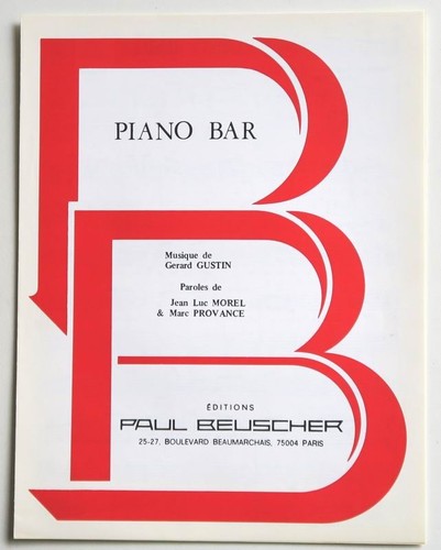 Partition sheet music gerard - partition,