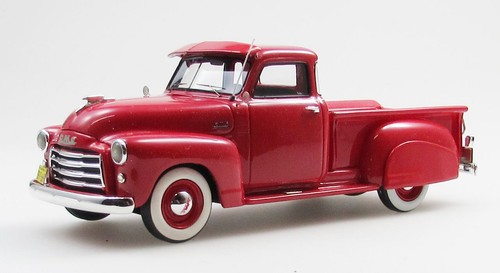 Gmc séries 100 pickup rouge - séries,