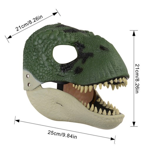 Masque dinosaure en - masque,