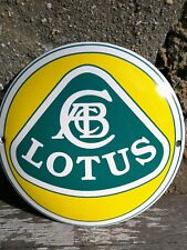 Plaque émaillée LOTUS Enamel Sign no Tvr Mg Triumph Alfa Roméo Sunbeam