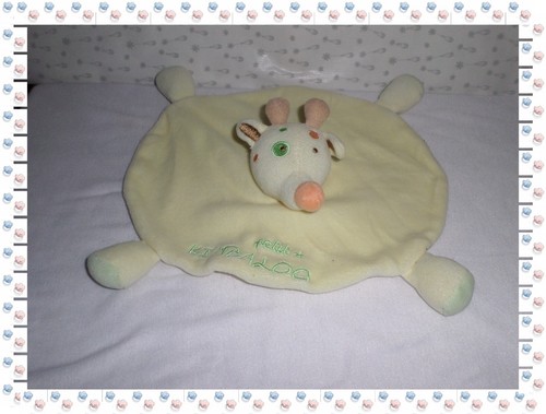 Doudou semi plat rond - d,