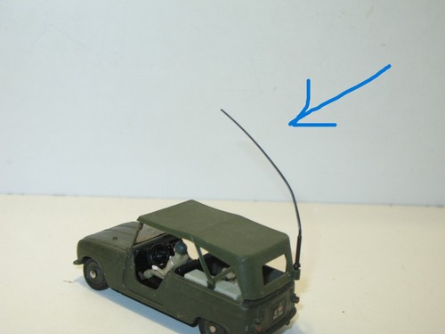 Dinky toys antenne fouet - dinky, 1