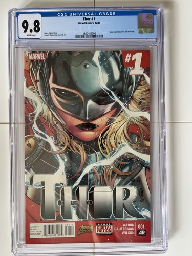 Marvel comics thor cgc 9 - marvel,