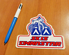 Autocollant publicitaire DYNASTAR Ancien Skis Collection vintage 1977