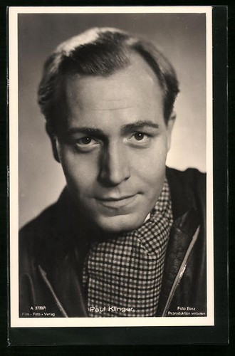 Carte postale acteur paul - postale,
