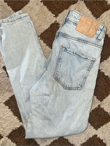 Zara light wash straight leg - wash,