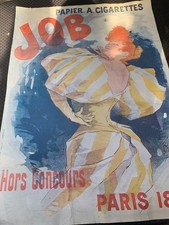 CHERET Jules  grande   affiche  originale publicitaire job