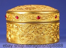 4 "Chine antique 24K plaqué