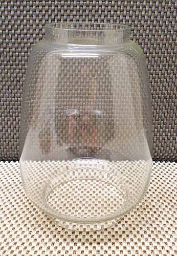 Ancien verre lampe - lampe, tempête