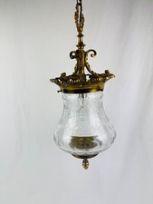 Ancienne lanterne en bronze et