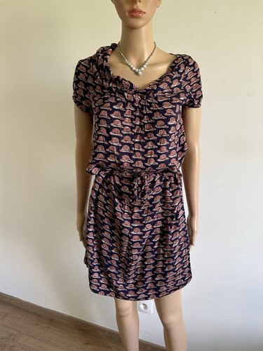 Robe imprimée manches - robe, à