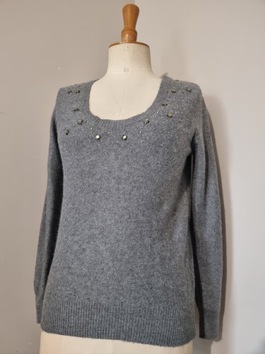 123 pull gris avec - gris,