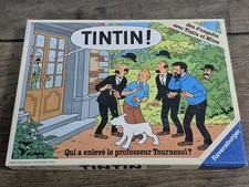 Jeux De Société Tintin Qui A Enlevé Le Professeur Tournesol Ravensburger