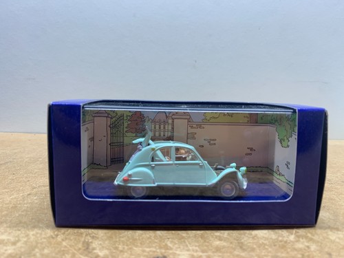 Tintin 2cv emboutie bijoux - tintin,