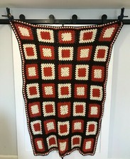 Vintage CROCHET Throw Blanket
