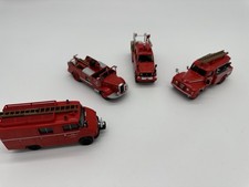 Del Prado Ensemble De 4 Véhicules Pompiers
