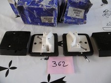 PEUGEOT 504 : ECLAIREURS de PLAQUE d'IMMATRICULATION  (504 PICK UP / NEUFS)