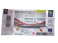  Ticket AS MONACO VS  LILLE