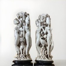 🔸Paire Bougeoirs Indiens