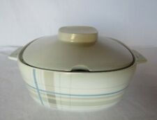 < BAVARIA SCHIRNDING SOUPIERE CARREE PORCELAINE LISERETS BLEUS BCP EN VENTE