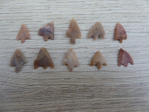 Lot pointes de fleches - de,