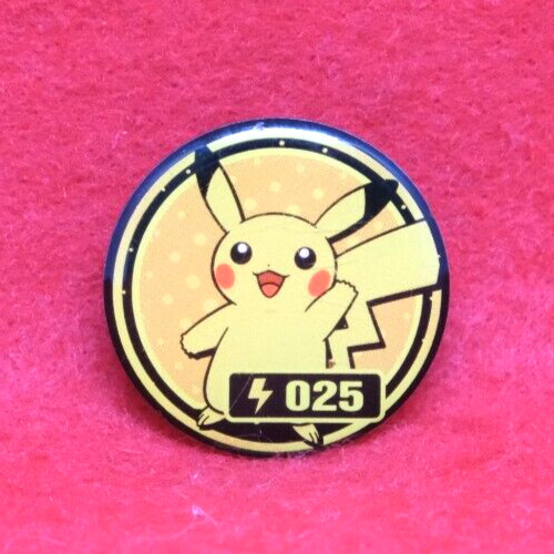 Pikachu pokemon pin badge - pikachu,