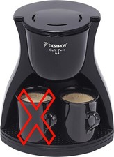 Bestron Duo Machine À Café