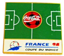 Pin's FRANCE 98 COCA COLA COUPE DU MONDE  Signé ISL/Coca-Cola Vintage RARE #3/1