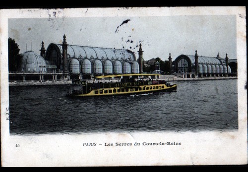 Paris bateau mouche - (viii°), bateau-mouche