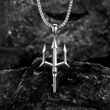 Collier fourchette trident