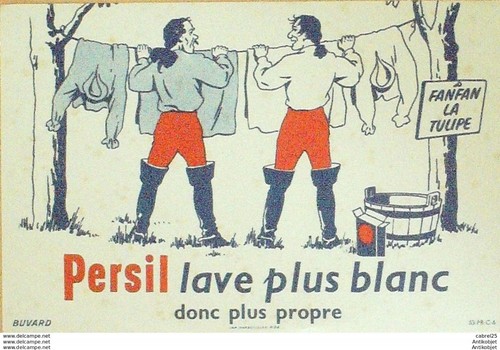 Buvard persil lessive - buvard,