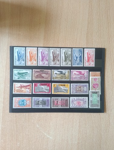 Timbre lot colonie divers - lot,