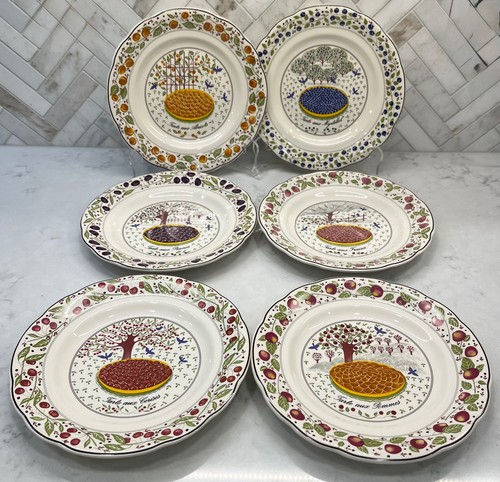 Six gien les tartes plates - plates,