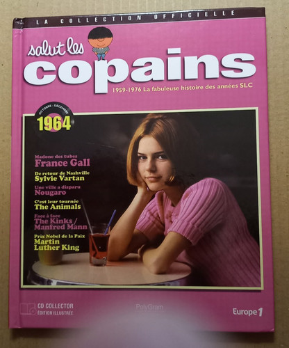 Livre salut les copains - cd,