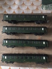 fleishmann ecart ho lot de 4 wagons voyageurs sncf
