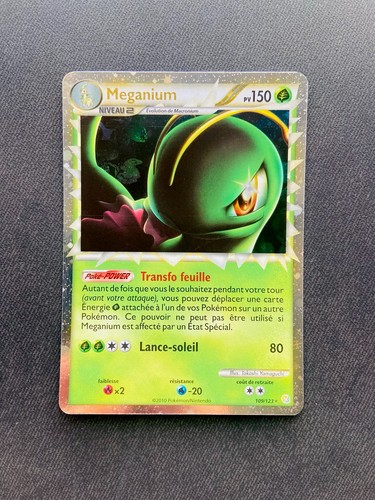 Carte pokémon meganium - pokémon,