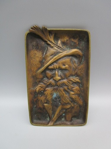 Cendrier ancien bronze - ancien, en